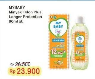 Promo Harga My Baby Minyak Telon Plus Longer Protection 90 ml - Indomaret