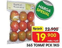 Promo Harga 365 Tomat 1000 gr - Superindo