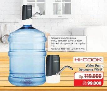 Promo Harga HICOOK Water Pump WD-P1  - Lotte Grosir