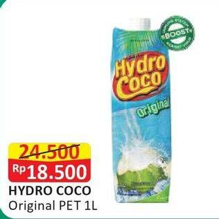 Promo Harga HYDRO COCO Minuman Kelapa Original 1000 ml - Alfamart