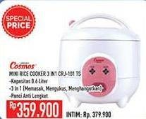 Promo Harga COSMOS CRJ 101 | Rice Cooker TS  - Hypermart