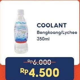 Promo Harga Coolant Minuman Penyegar Lychee, Bengkoang 350 ml - Indomaret