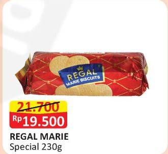 Promo Harga REGAL Marie Special Quality 230 gr - Alfamart