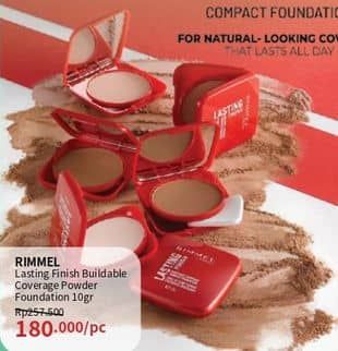 Rimmel Lasting Finish Buildable Coverage Powder Foundation