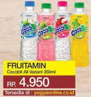 Promo Harga FRUITAMIN Minuman Coco Bit All Variants 350 ml - Yogya