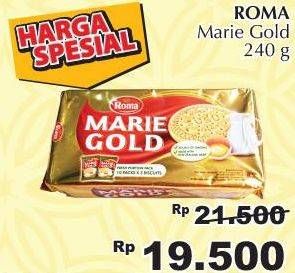 Promo Harga ROMA Marie Gold 240 gr - Giant