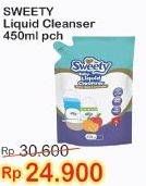 Promo Harga SWEETY Baby Liquid Cleanser 450 ml - Indomaret