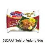 Promo Harga SEDAAP Mie Goreng Salero Padang 86 gr - Alfamart