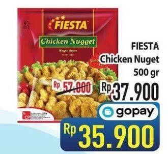 Promo Harga FIESTA Naget Chicken Nugget 500 gr - Hypermart