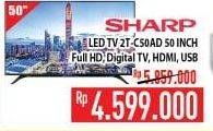 Promo Harga SHARP 2T-C50AD1i Full-HD 50"  - Hypermart