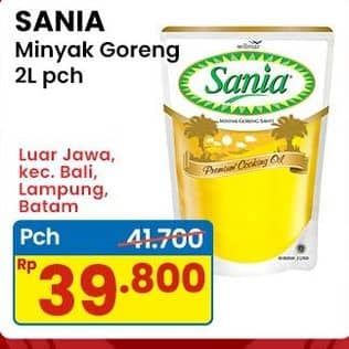 Promo Harga Sania Minyak Goreng 2000 ml - Indomaret