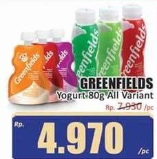 Promo Harga Greenfields Yogurt Squeeze All Variants 80 gr - Hari Hari