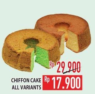 Promo Harga Chiffon Cake All Variants  - Hypermart