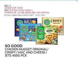 Promo Harga So Good Chicken Nugget  - Indomaret