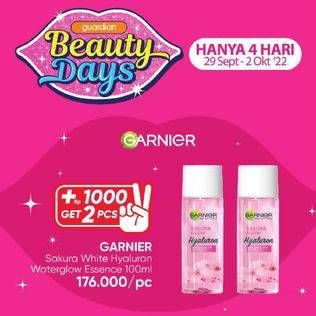 Promo Harga Garnier Sakura Glow Hyaluron Water Glow Essence 100 ml - Guardian