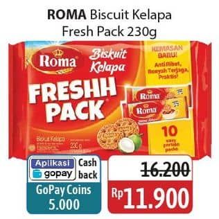 Promo Harga Roma Freshh Pack per 10 pcs 23 gr - Alfamidi