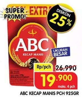 Promo Harga ABC Kecap Manis 925 ml - Superindo