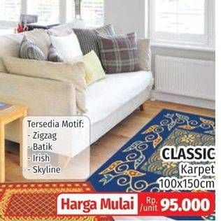 Promo Harga CLASSIC Karpet  - Lotte Grosir