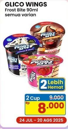 Promo Harga Glico Frostbite All Variants 90 ml - Indomaret