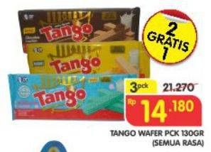 Promo Harga TANGO Long Wafer All Variants 130 gr - Superindo