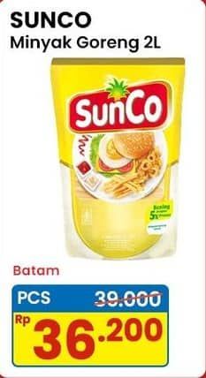 Promo Harga Sunco Minyak Goreng 2000 ml - Indomaret