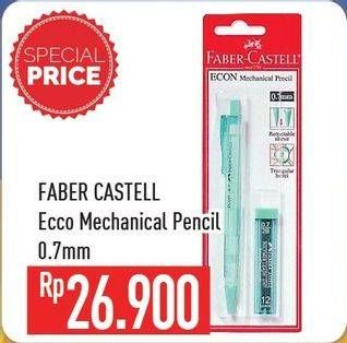 Promo Harga FABER-CASTELL Pencil Auto Mechanical 0.7mm  - Hypermart