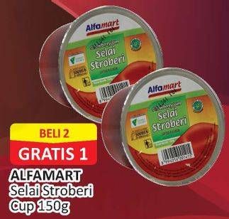 Promo Harga ALFAMART Selai Strawberry 150 gr - Alfamart