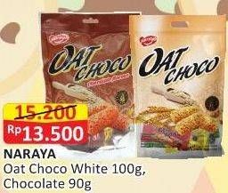 Promo Harga Oat Choco White 100g / Chocolate 90g  - Alfamart