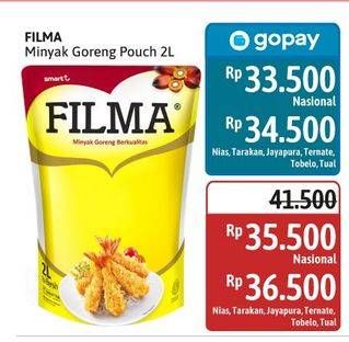 Promo Harga Filma Minyak Goreng 2000 ml - Alfamidi