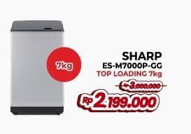 Promo Harga Sharp ES-M7000P-GG  - Yogya