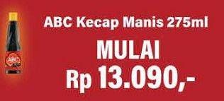 Promo Harga ABC Kecap Manis 275 ml - Hypermart