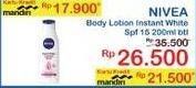 Promo Harga Nivea Body Lotion Extra White Repair Protect SPF15 200 ml - Indomaret