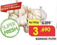 Promo Harga Bawang Putih per 100 gr - Superindo