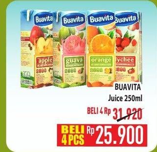 Promo Harga Buavita Fresh Juice 250 ml - Hypermart