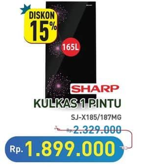 Promo Harga Sharp SJ-X185/187MG  - Hypermart