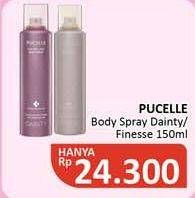Promo Harga PUCELLE Body Spray Dainty, Finesse 150 ml - Alfamidi
