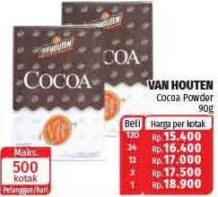 Promo Harga Van Houten Cocoa Powder 90 gr - Lotte Grosir