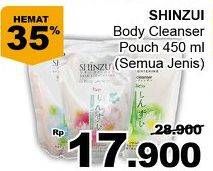 Promo Harga SHINZUI Body Cleanser All Variants 450 ml - Giant