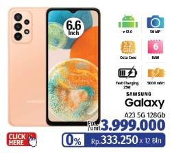 Promo Harga Samsung Galaxy A23 6 GB + 128 GB  - LotteMart