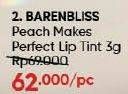 Promo Harga Barenbliss Peach Makes Perfect Lip Tint 03 Take Change 3 gr - Guardian