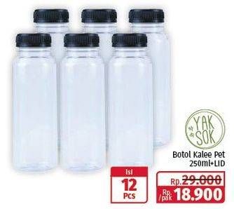 Promo Harga Yaksok Botol Kalee 250ml 12 pcs - Lotte Grosir