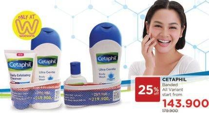 Promo Harga CETAPHIL Skin Care Range  - Watsons