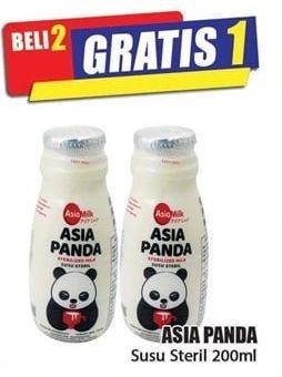 Promo Harga ASIA PANDA Susu Steril 200 ml - Hari Hari