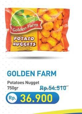 Promo Harga Golden Farm Potato Nugget 750 gr - Hypermart