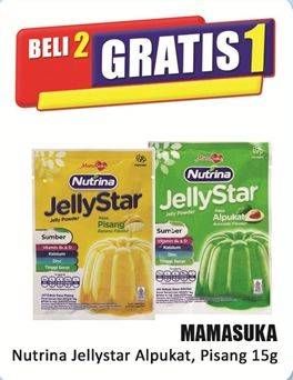 Promo Harga Mamasuka Nutriana Jelly Star Alpukat, Pisang 15 gr - Hari Hari