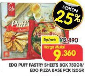 Promo Harga Puff Pastry Sheets 750gr / Pizza Base 120gr  - Superindo