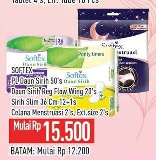 Softex Pantyliner Daun Sirih/Daun Sirih/Celana Menstruasi