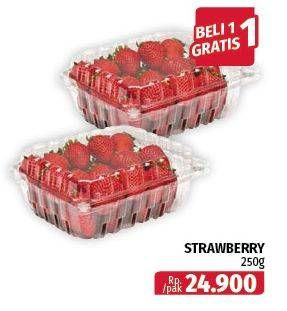 Promo Harga Strawberry 250 gr - Lotte Grosir