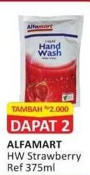 Promo Harga Alfamart Hand Wash (Hand Soap) Strawberry 375 ml - Alfamart
