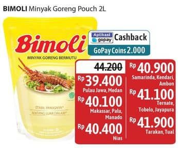 Promo Harga Bimoli Minyak Goreng 2000 ml - Alfamidi